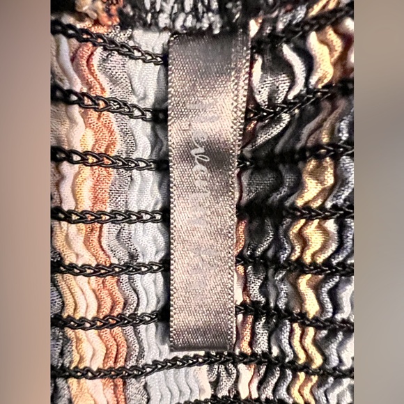 Women’s Multi Color Striped Jump Suit Size Medium - Picture 3 of 6